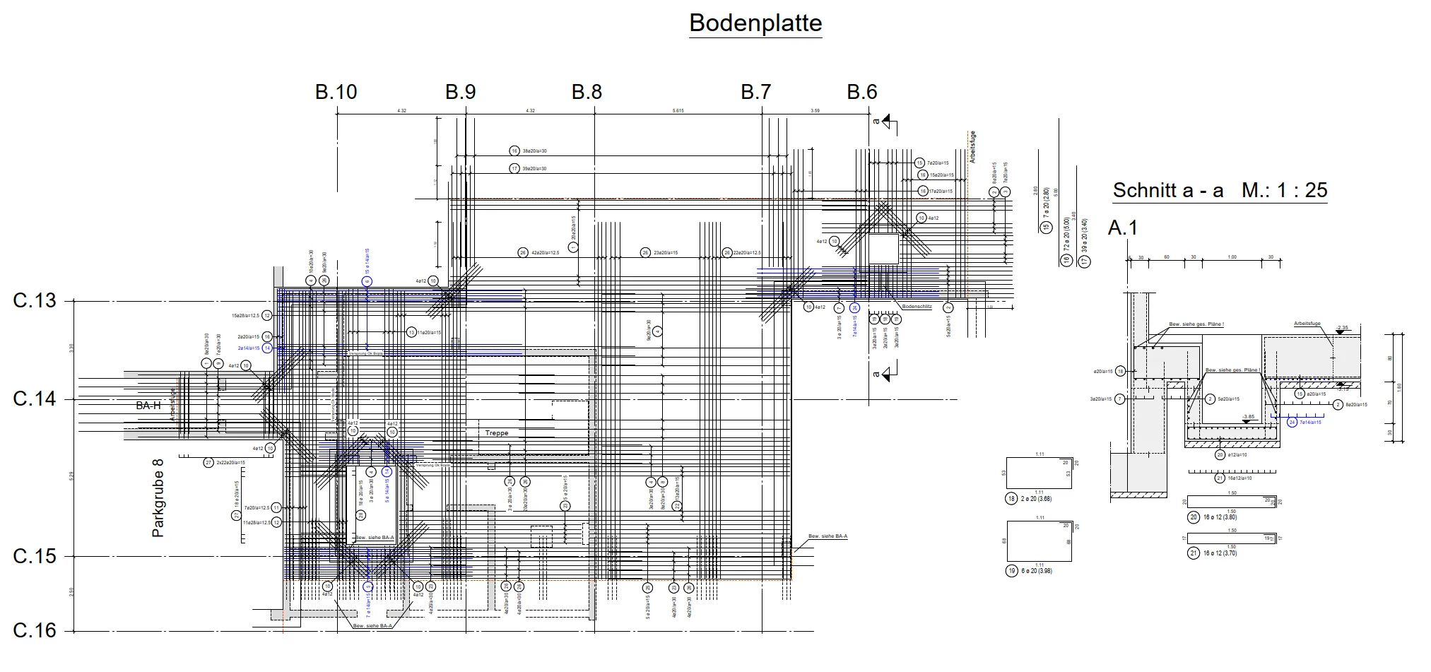 Bodenplatte